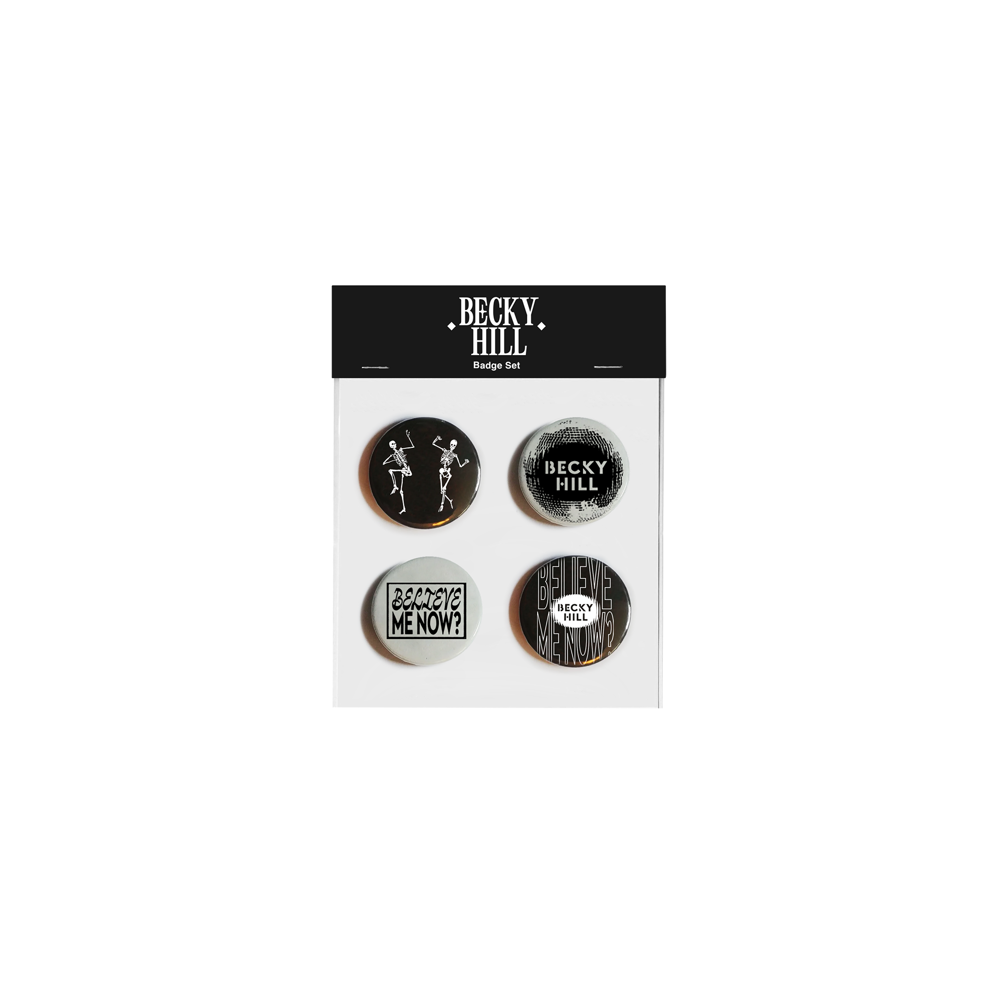 Becky Hill - Becky Hill Button Badge Set