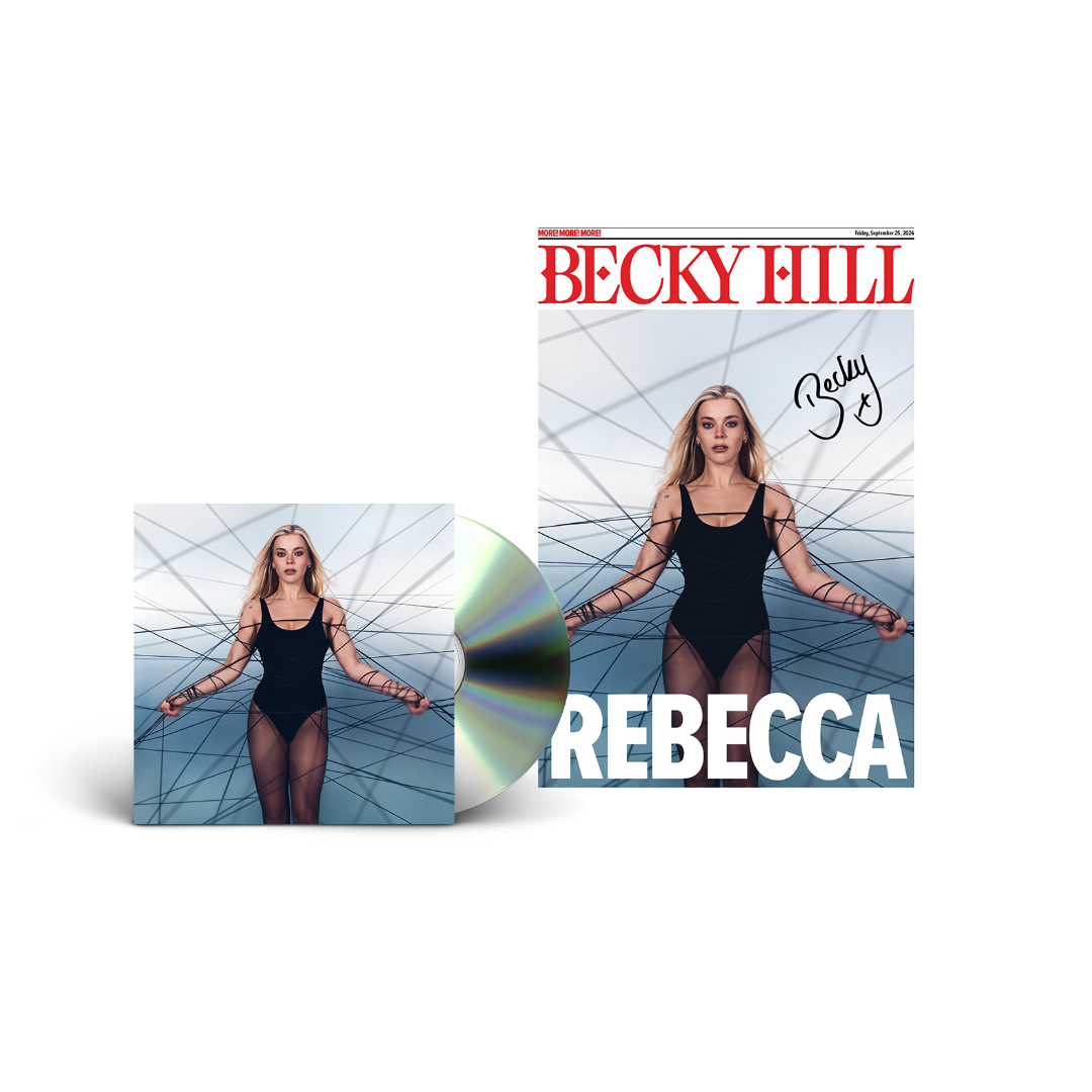 REBECCA CD & Signed Art Card