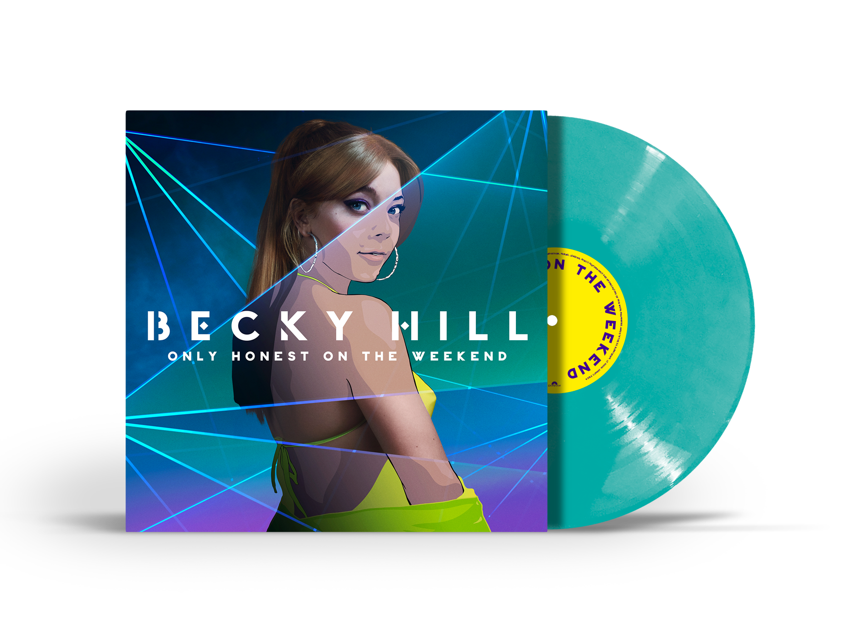 Becky Hill - Only Honest On The Weekend: Turquoise Vinyl LP